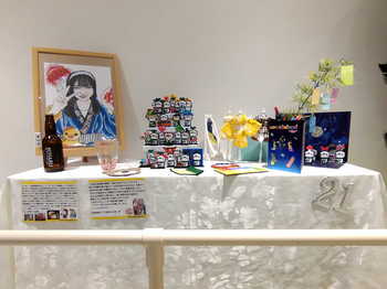 NGT48　奈良未遥生誕祭　展示物